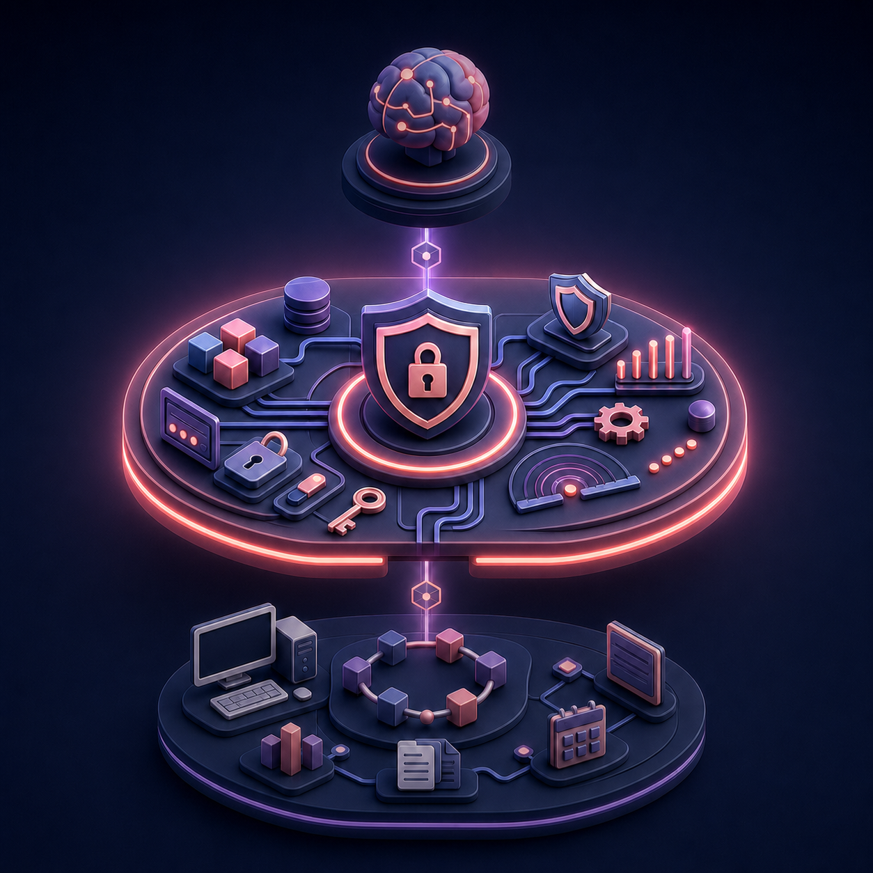 Ordisyn Foundation positioned between AI reasoning and approved business tools